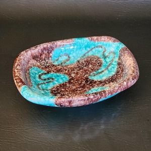 Limited Edition Italian Pottery  Soap Dish -Trinket Dish  Numbered 95/150